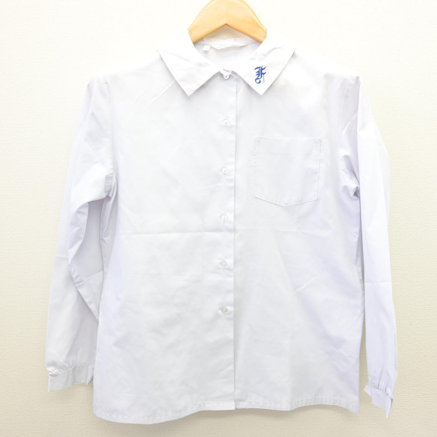 【中古】岩手県 岩手大学教育学部附属中学校 女子制服 3点 (ブレザー・シャツ・スカート) sf121086