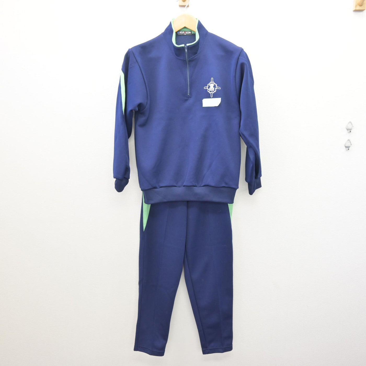 【中古】岩手県 盛岡市立高等学校 女子制服 2点 (ジャージ 上・ジャージ 下) sf121091