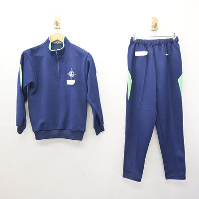 【中古】岩手県 盛岡市立高等学校 女子制服 2点 (ジャージ 上・ジャージ 下) sf121091