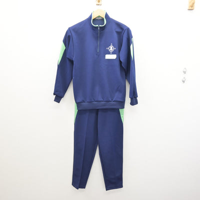 【中古】岩手県 盛岡市立高等学校 女子制服 2点 (ジャージ 上・ジャージ 下) sf121092