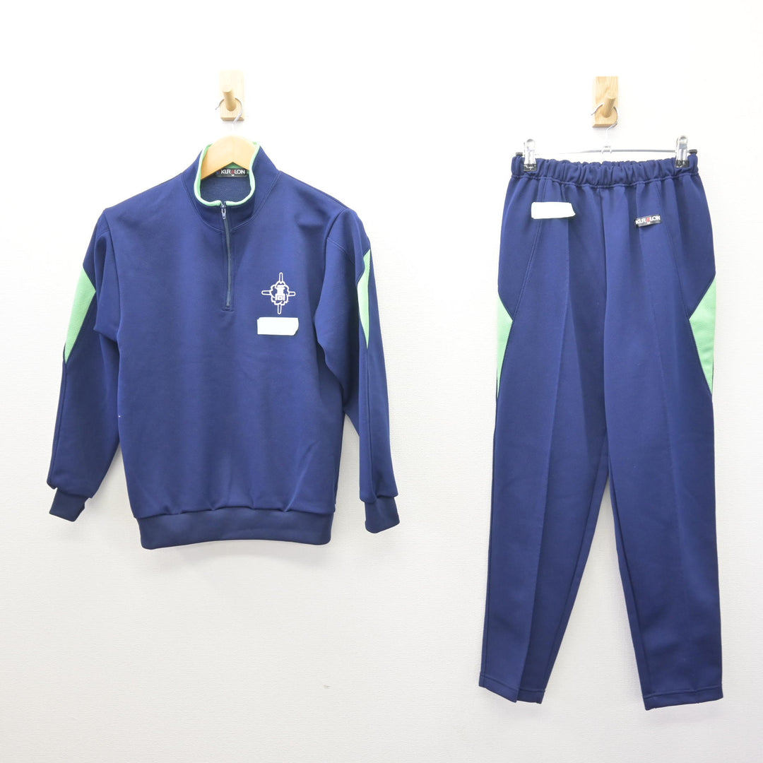 中古】岩手県 盛岡市立高等学校 女子制服 2点 (ジャージ 上・ジャージ