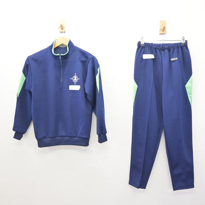 【中古】岩手県 盛岡市立高等学校 女子制服 2点 (ジャージ 上・ジャージ 下) sf121092