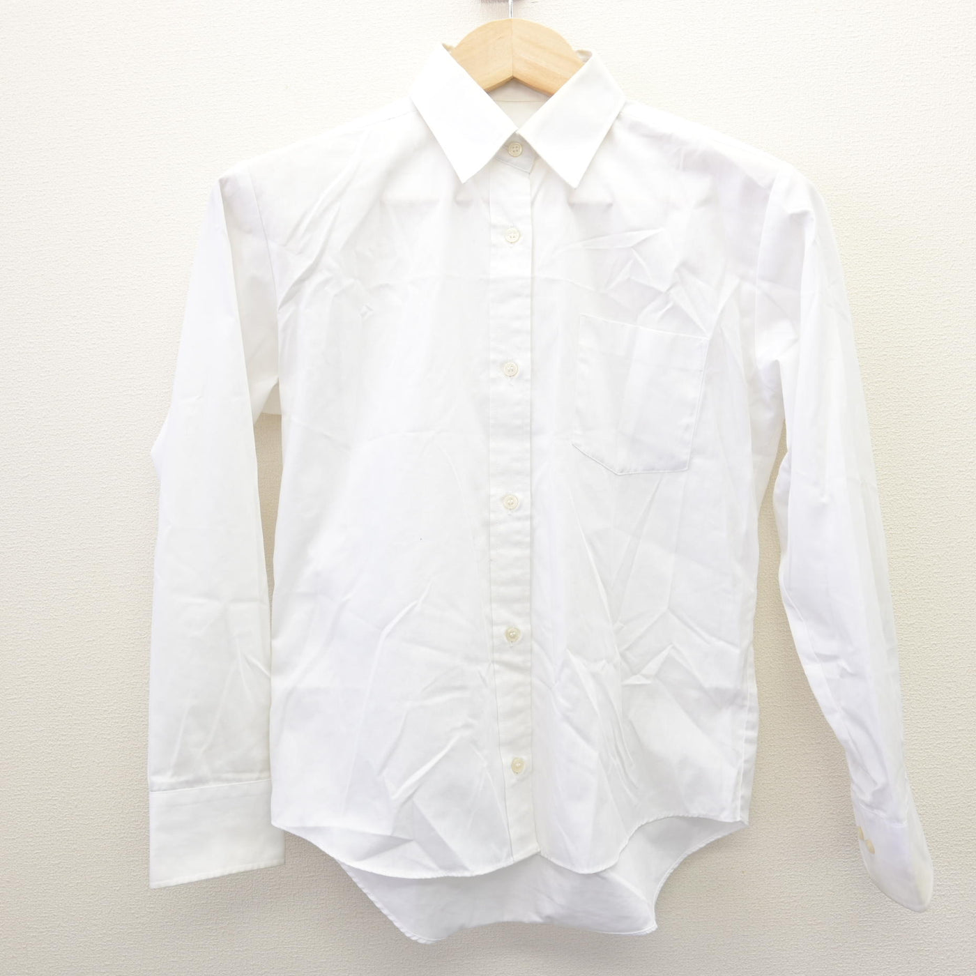 【中古】山梨県 日本航空高等学校 女子制服 3点 (ブレザー・シャツ・スカート) sf121097