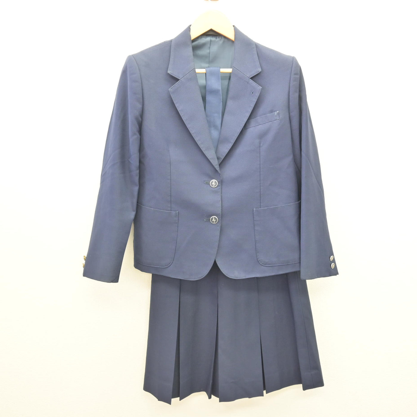 【中古】和歌山県 日高高等学校 女子制服 4点 (ブレザー・スカート) sf121116