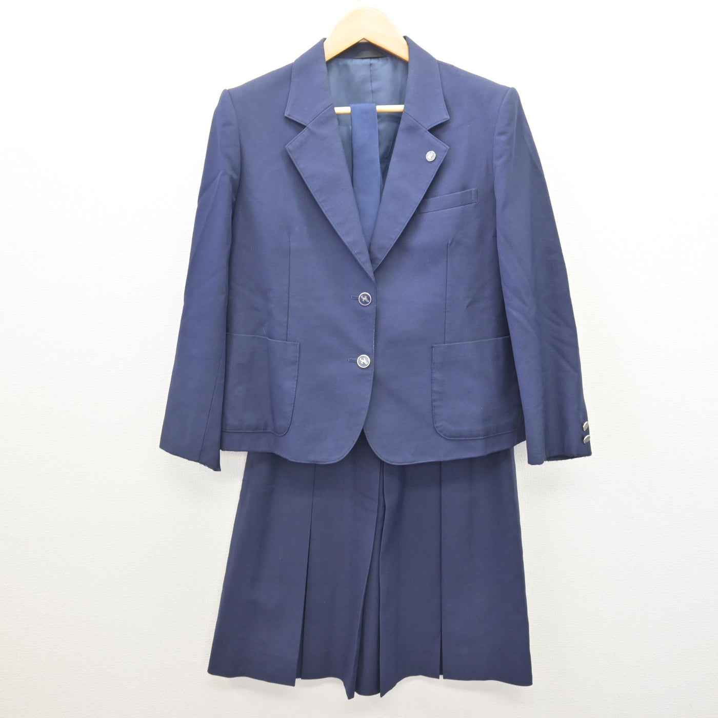 【中古】和歌山県 日高高等学校 女子制服 5点 (ブレザー・スカート) sf121117