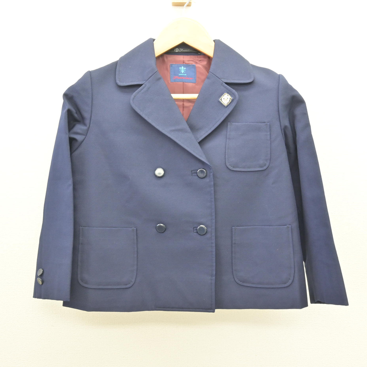 【中古】東京都 白百合学園小学校 女子制服 1点 (コート) sf121126