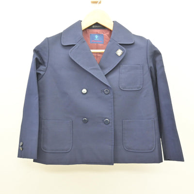 【中古】東京都 白百合学園小学校 女子制服 1点 (コート) sf121126