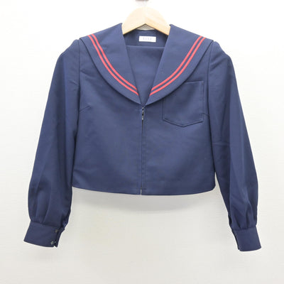 【中古】岐阜県 緑陽中学校 女子制服 1点 (セーラー服) sf121138