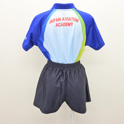 【中古】山梨県 日本航空高等学校/卓球部ユニフォーム 女子制服 2点 (部活ユニフォーム 上・部活ユニフォーム 下) sf121142