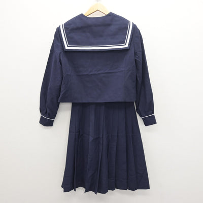 【中古】静岡県 神久呂中学校 女子制服 3点 (セーラー服・スカート) sf121143