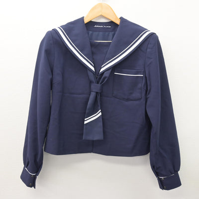 【中古】静岡県 神久呂中学校 女子制服 3点 (セーラー服・スカート) sf121144