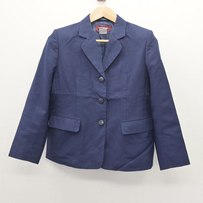 【中古】神奈川県 金沢高等学校 女子制服 2点 (ブレザー・スカート) sf121155