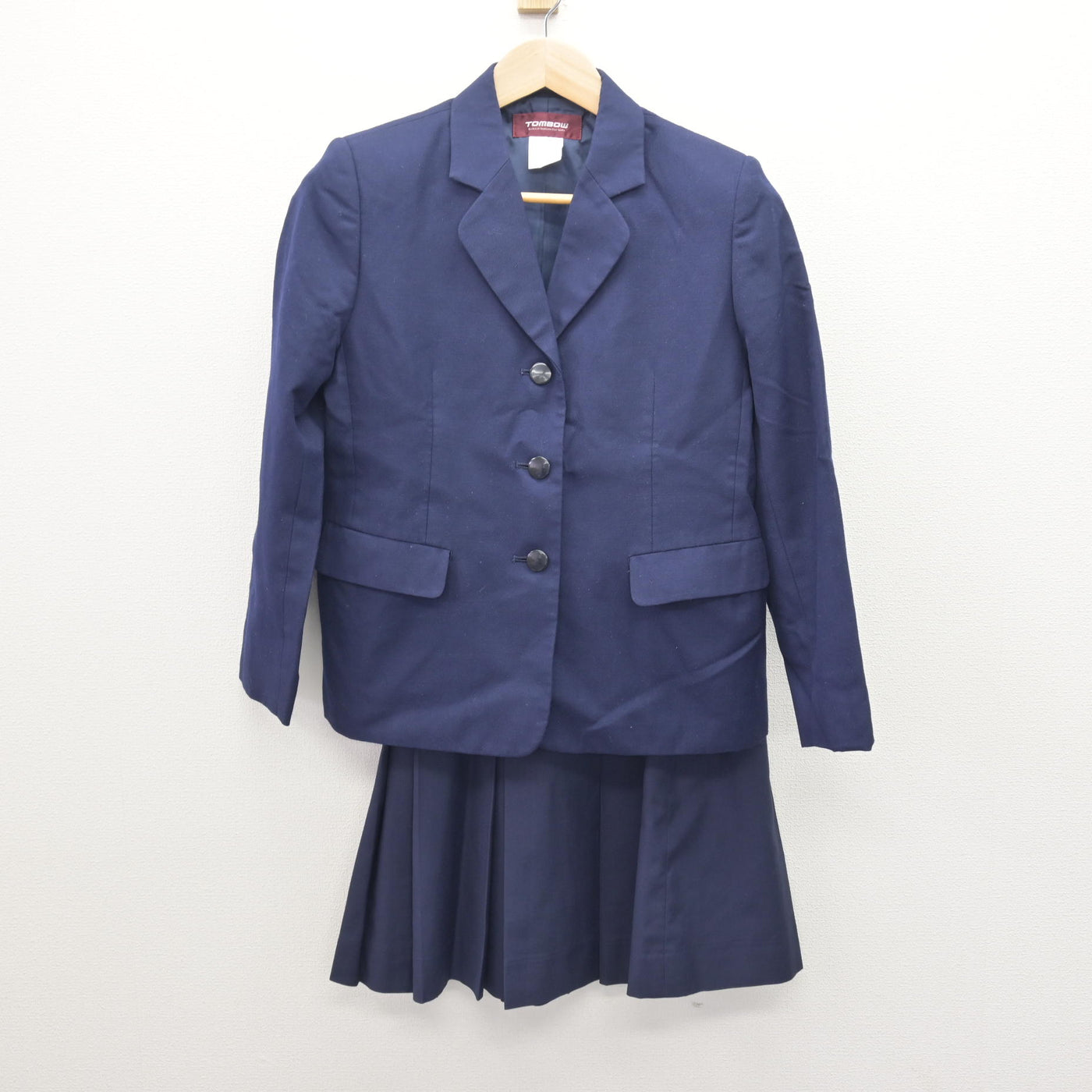 【中古】神奈川県 金沢高等学校 女子制服 2点 (ブレザー・スカート) sf121156