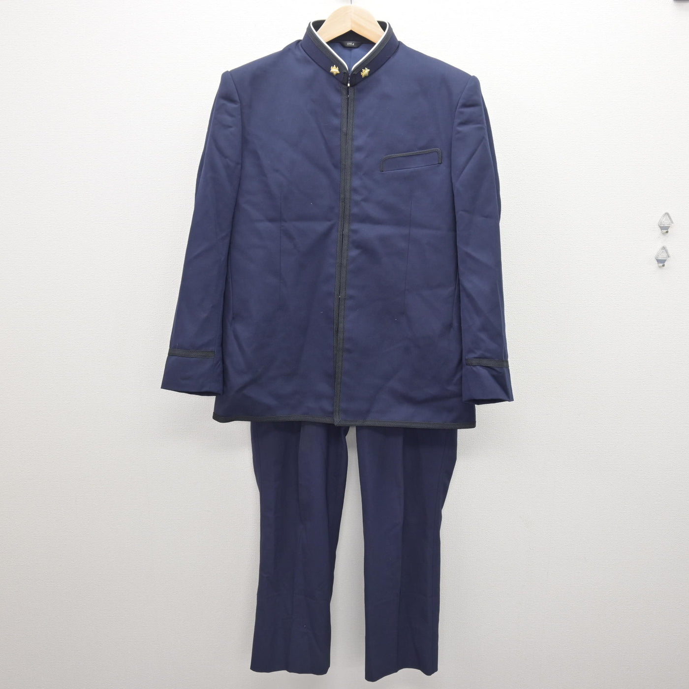 中古】埼玉県 筑波大学附属坂戸高等学校/旧制服 男子制服 4点 (学ラン