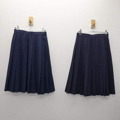 【中古】岐阜県 岐阜大学教育学部附属中学校 女子制服 3点 (ブレザー・スカート・スカート) sf121163