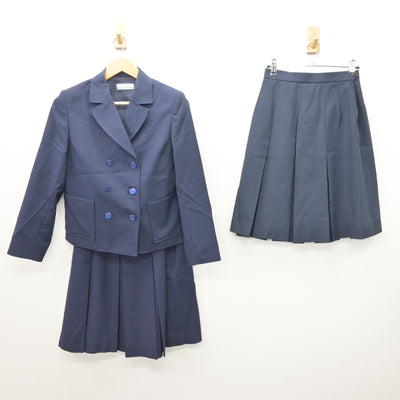 【中古】岐阜県 岐阜高等学校 女子制服 3点 (ブレザー・スカート) sf121164