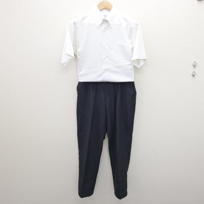 【中古】埼玉県 花咲徳栄高等学校 男子制服 2点 (シャツ・ズボン) sf121169