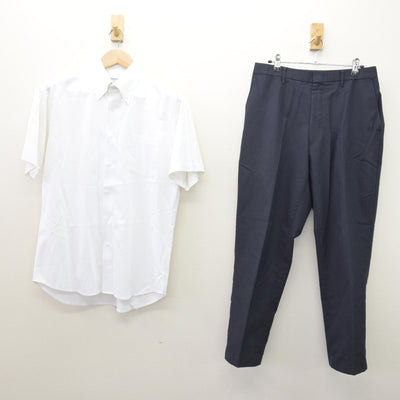 【中古】埼玉県 花咲徳栄高等学校 男子制服 2点 (シャツ・ズボン) sf121169