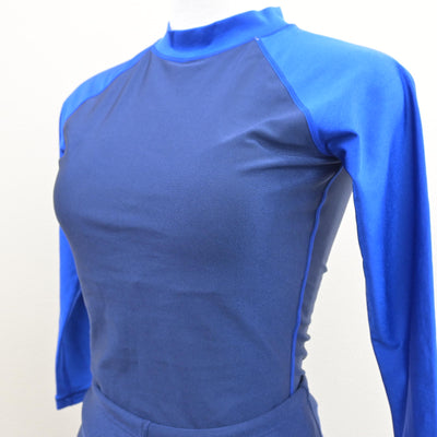 【中古】兵庫県 長坂中学校 女子制服 3点 (スクール水着・スクール水着) sf121171