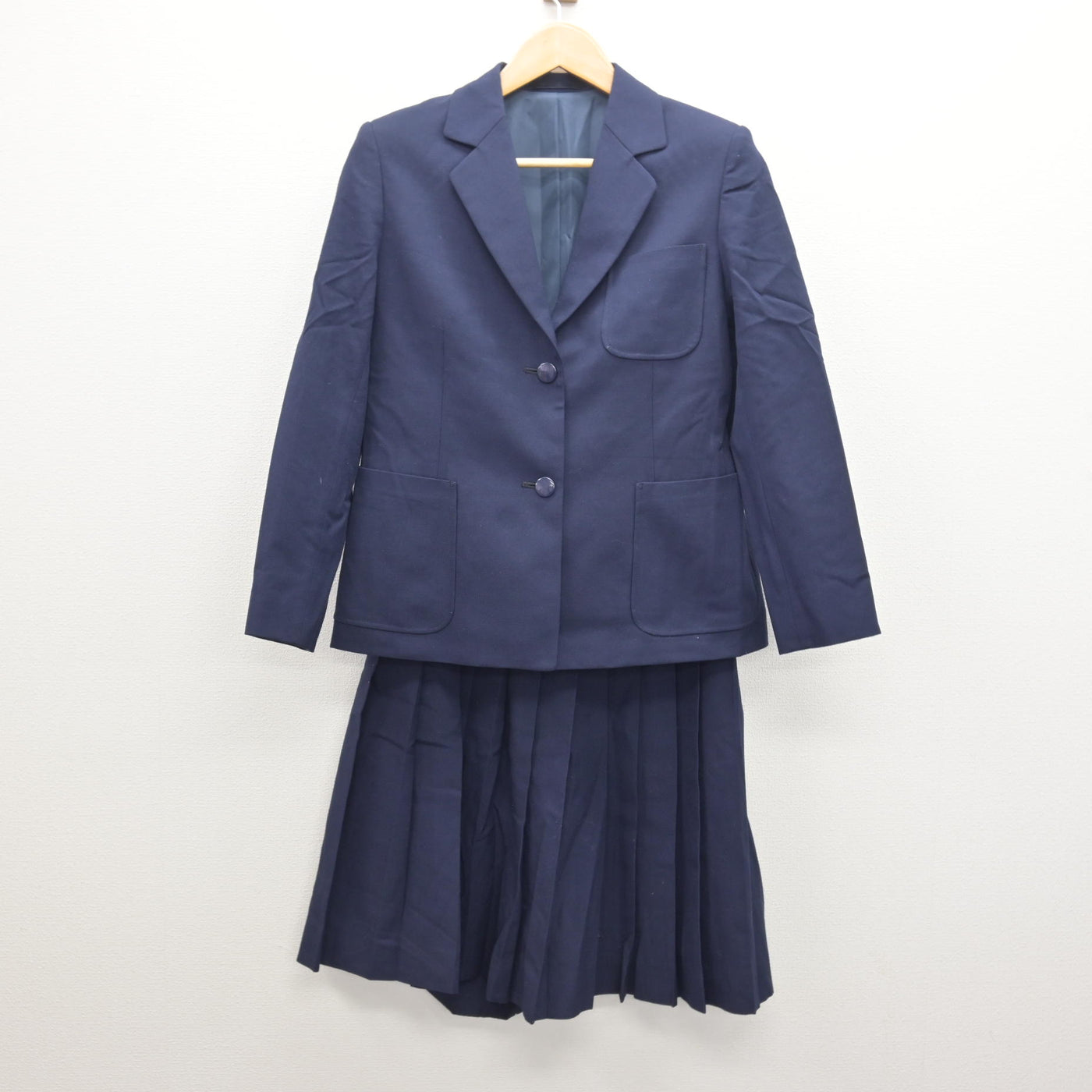 【中古】神奈川県 上溝南中学校 女子制服 2点 (ブレザー・スカート) sf121174