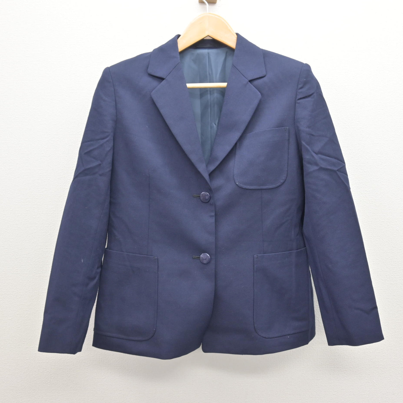 【中古】神奈川県 上溝南中学校 女子制服 2点 (ブレザー・スカート) sf121174