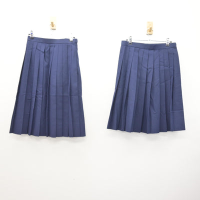 【中古】神奈川県 上溝南中学校 女子制服 3点 (シャツ・スカート・スカート) sf121176