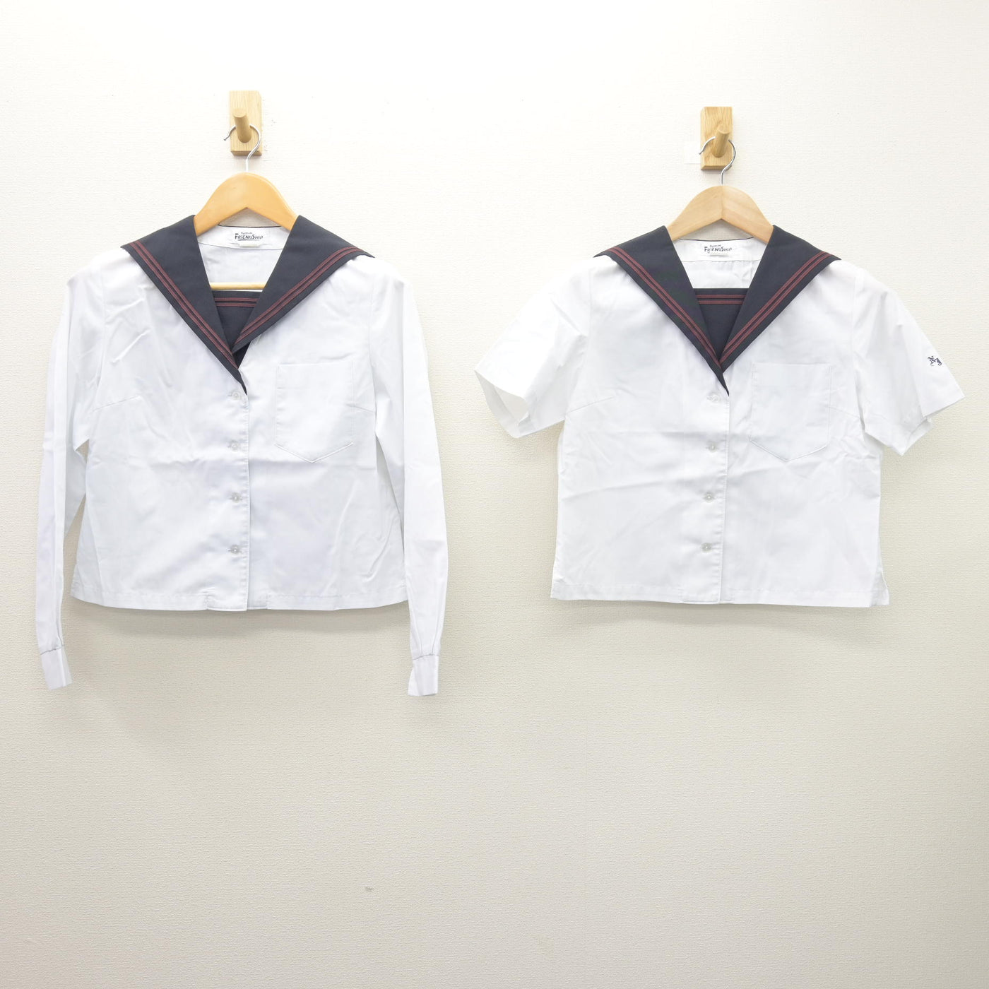 【中古】東京都 中野区立第十中学校 女子制服 2点 (セーラー服) sf121209