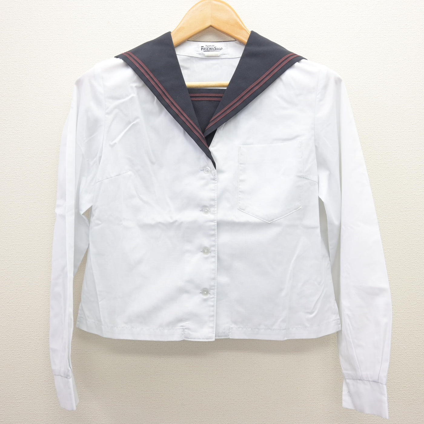 【中古】東京都 中野区立第十中学校 女子制服 2点 (セーラー服) sf121209