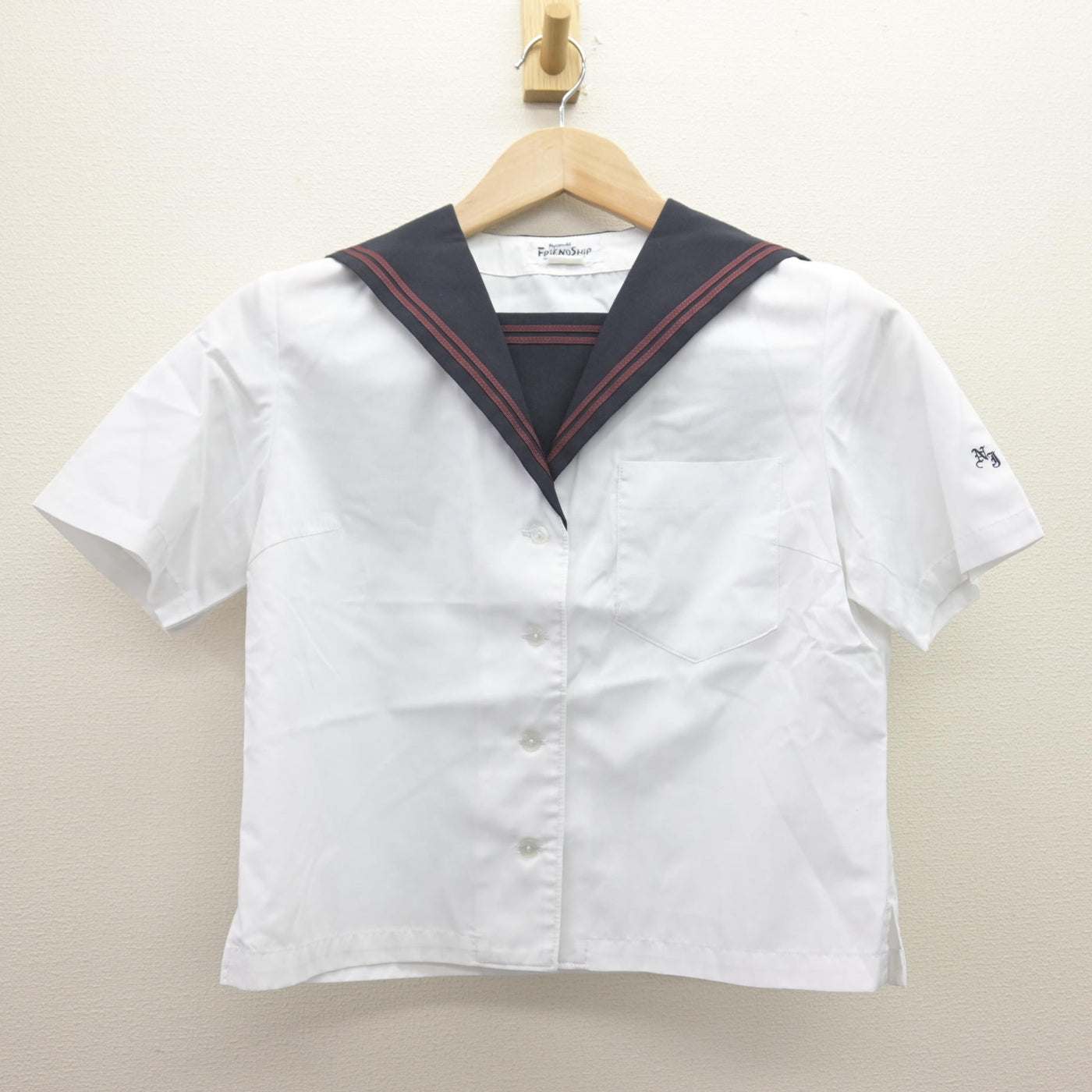【中古】東京都 中野区立第十中学校 女子制服 2点 (セーラー服) sf121209