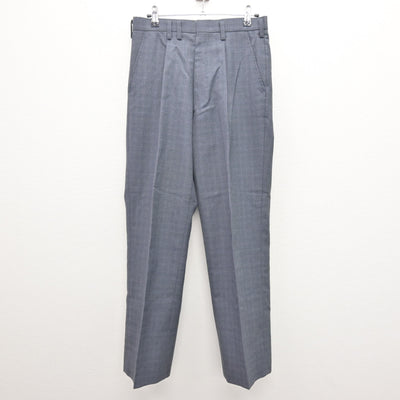 【中古】神奈川県 岩谷学園高等専修学校 男子制服 4点 (ブレザー・シャツ・ズボン) sf121219