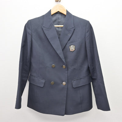 【中古】埼玉県 埼玉栄高等学校 女子制服 3点 (ブレザー・スカート) sf121227