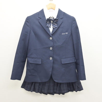 【中古】愛知県 西陵高等学校 女子制服 4点 (ブレザー・シャツ・スカート) sf121231