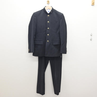 【中古】高知県 南海中学校 男子制服 3点 (学ラン・シャツ・ズボン) sf121245