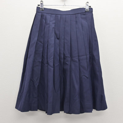 【中古】岡山県 総社西中学校 女子制服 3点 (セーラー服・スカート) sf121246