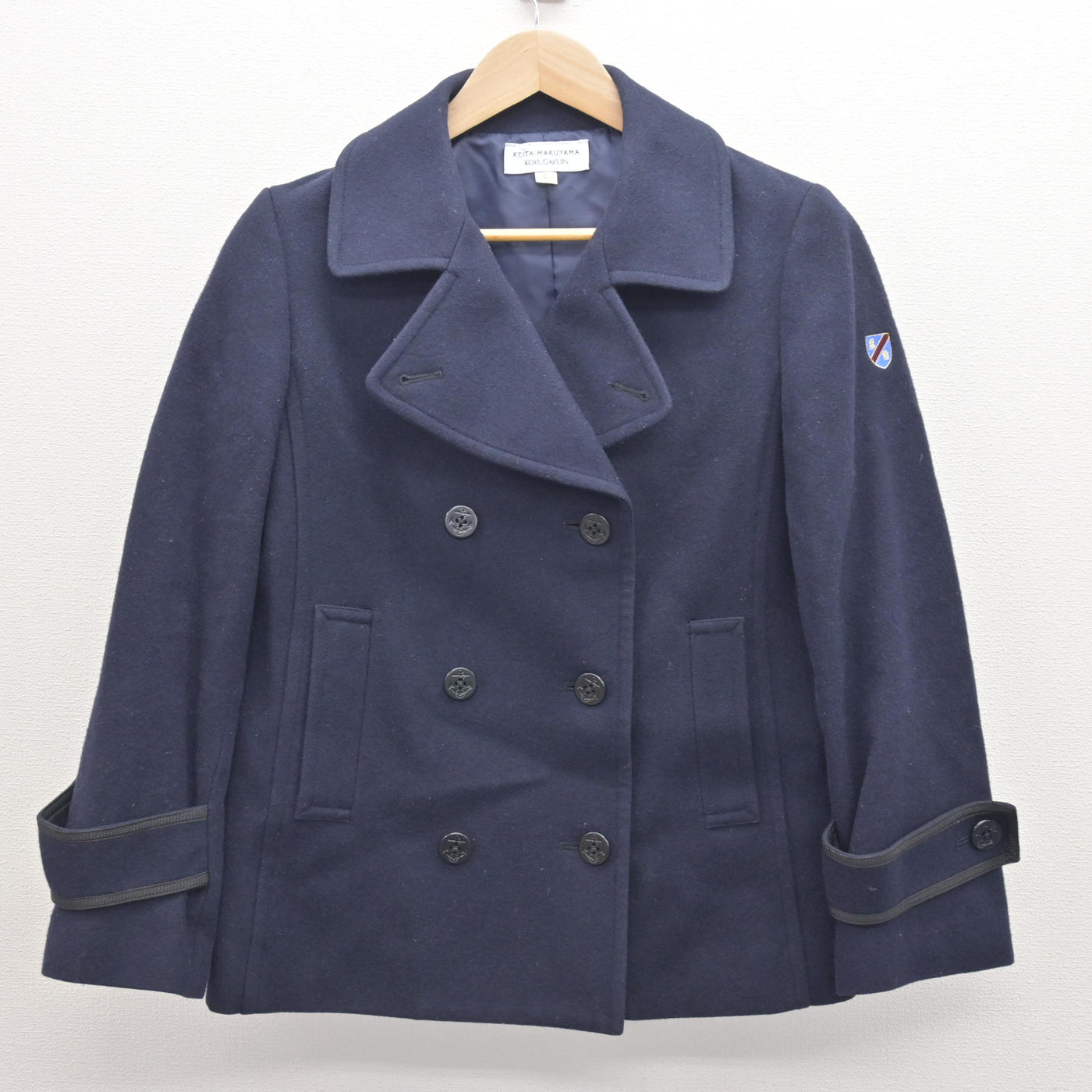 【中古】東京都 國學院高等学校 女子制服 1点 (コート) sf121254