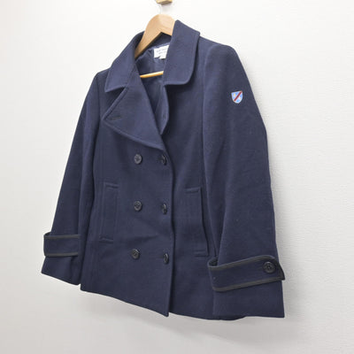 【中古】東京都 國學院高等学校 女子制服 1点 (コート) sf121254