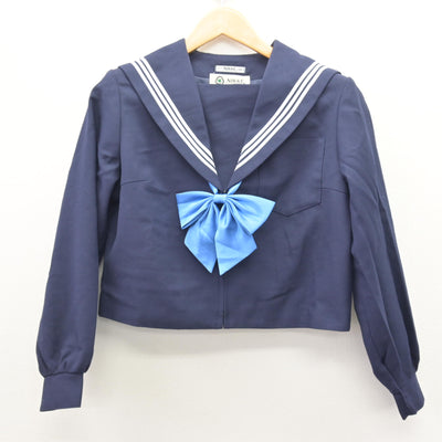 【中古】愛知県 香流中学校 女子制服 3点 (セーラー服・スカート) sf121262