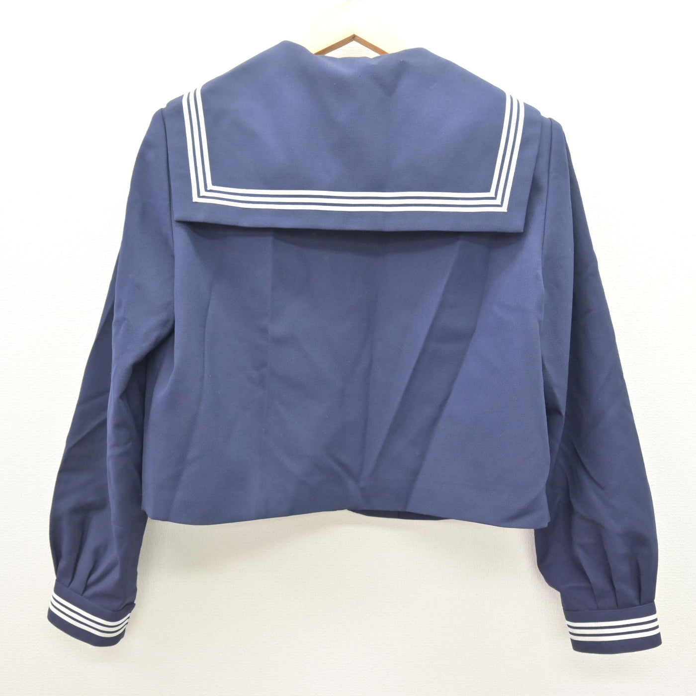 【中古】兵庫県 小野南中学校 女子制服 3点 (セーラー服・スカート) sf121267