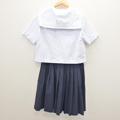 【中古】兵庫県 小野南中学校 女子制服 4点 (セーラー服・セーラー服・スカート) sf121268
