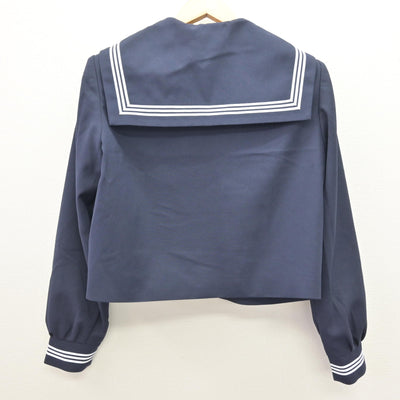 【中古】静岡県 神明中学校 女子制服 3点 (セーラー服・スカート) sf121272