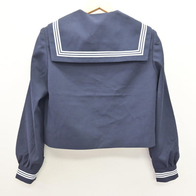 【中古】静岡県 神明中学校 女子制服 3点 (セーラー服・スカート) sf121273
