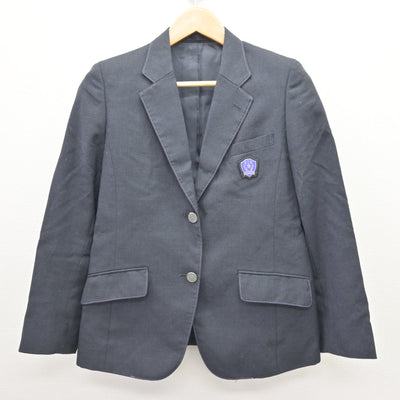 【中古】福岡県 杉森高等学校 女子制服 3点 (ブレザー・スカート) sf121276