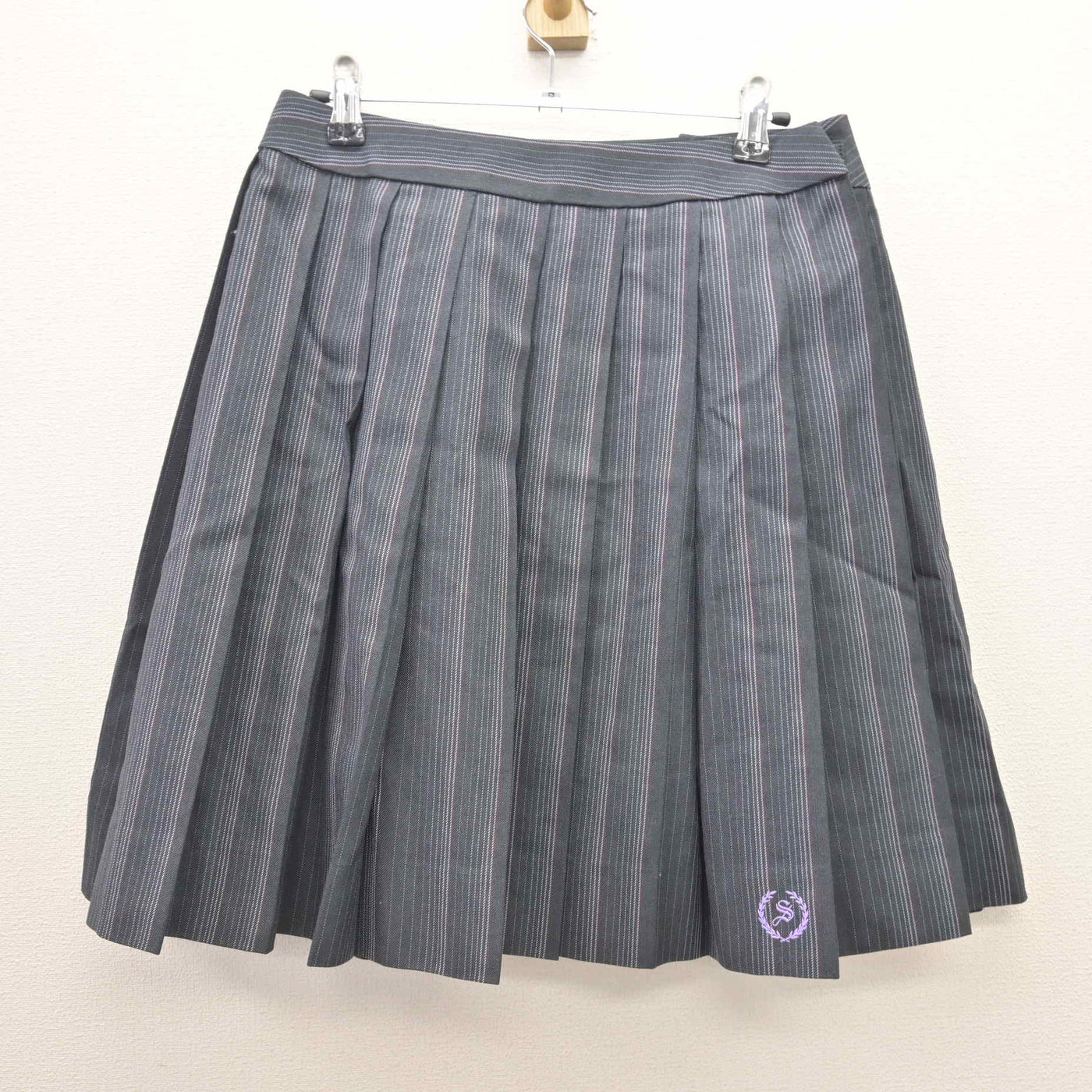 【中古】福岡県 杉森高等学校 女子制服 3点 (ブレザー・スカート) sf121276