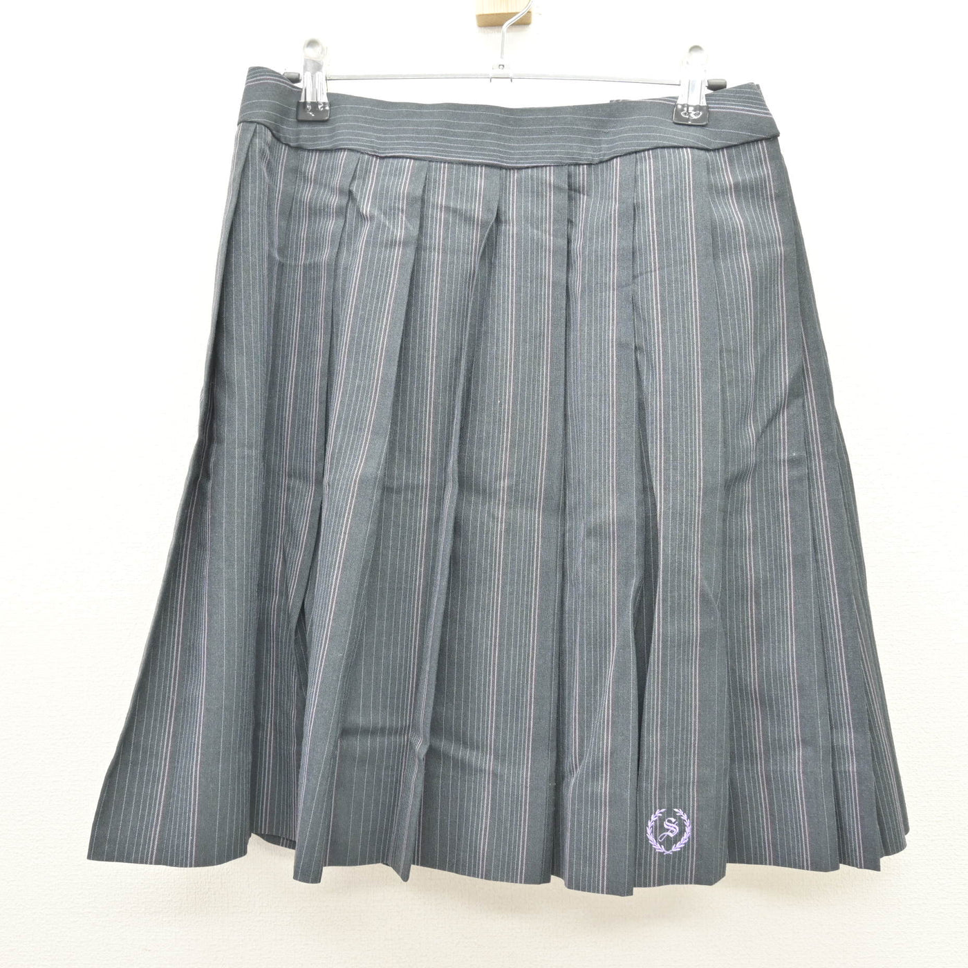 【中古】福岡県 杉森高等学校 女子制服 3点 (シャツ・スカート) sf121277