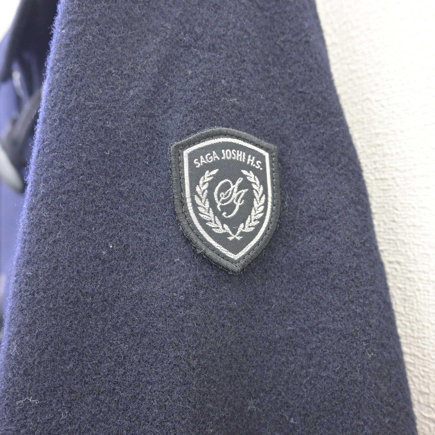 【中古】佐賀県 佐賀女子短期大学付属佐賀女子高等学校 女子制服 1点 (コート) sf121286