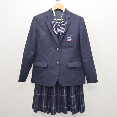 【中古】神奈川県 清心女子高等学校 女子制服 4点 (ブレザー・スカート) sf121314