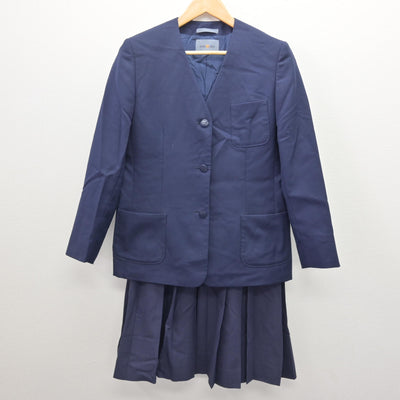 【中古】埼玉県 原山中学校 女子制服 3点 (ブレザー・ベスト・スカート) sf121316