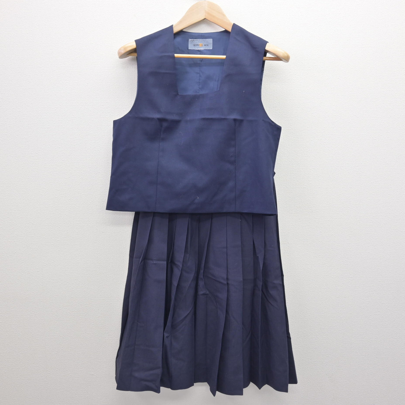 【中古】埼玉県 原山中学校 女子制服 3点 (ブレザー・ベスト・スカート) sf121316