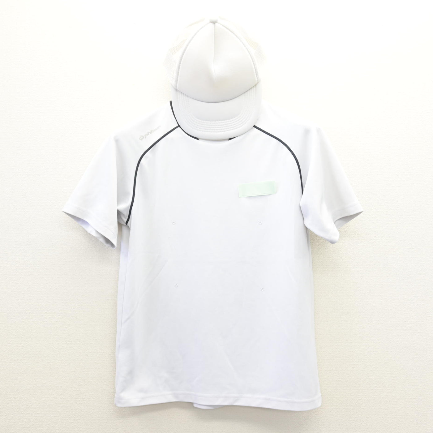 【中古】福岡県 永犬丸中学校 女子制服 2点 (体操服 上) sf121321