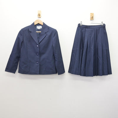 【中古】大阪府 河南高等学校 女子制服 2点 (ブレザー・スカート) sf121326